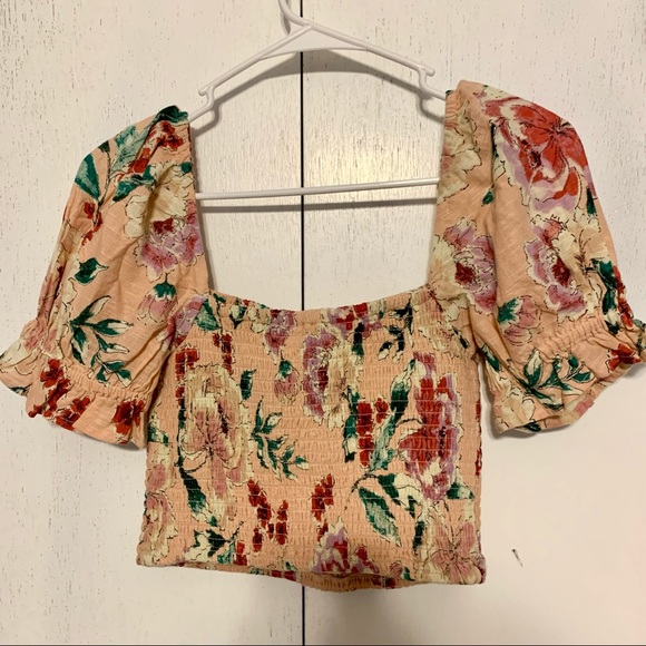 Band of Gypsies mauve crop top NWT size Xs - Picture 6 of 6